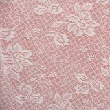 Strech Elastic Floral Warp Knitting Fabric Lace for Clothing