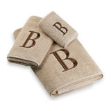 Embroidery Hotel Cotton Towel Supplies with Custom Logo