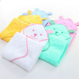 100% Cotton Kids Animal Bath Towels Soft Cotton Plain Hood Baby Towels