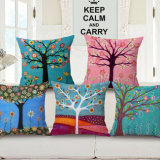 Beautiful Painting Digital Printed Sofa Throw Pillow Case for Living Room (35C0055)