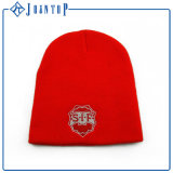 Red Custom Knit Boy POM POM Beanie Hat