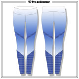 Polyester Spandex Pants Quick Dry Sublimtion Sportswear Customized Women Leggings