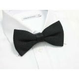 OEM Design Black and White Hearted Bow Tie