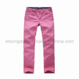 Fashion Red Cotton Spandex Men's Trousers (JGY-1301)