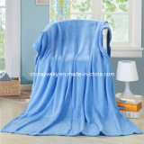 Polyester Coral Fleece Blanket in Solids