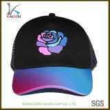 Custom Flower Printing Colorful Foam and Mesh Trucker Hat