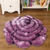 New Design High Quality Flowers 3D Fleece Carpet