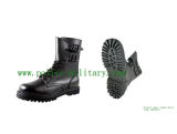 Military Tactical Combat Boots Black Leather Shoes CB303010