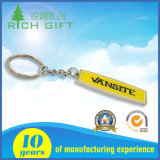 Hot Sale Yellow Rectangle Shape Metal Keychain with Good - Looking