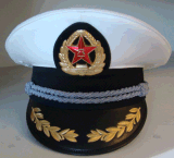 Military Hand Embroidery Peak Cap