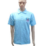 Men Golf Blue Polo Shirt for Bulk Order