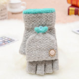Winter Knit Jacquard Women's Gloves Wholesale