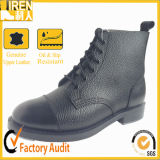 Military Parade Leather Military Boots with Nail