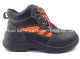 Hot Sell Industrial Genuine Leather Safety Shoe (SN1516)