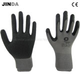 13 Gauge Polyester Shell Latex Crinkle Coated Industrial Labor Protective Work Gloves (LS205)