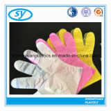 100% Virgin Material Garden Disposable PE Glove in Middle Size