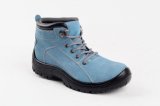 S1p Full Grain Leather/Cow Split Leather Safety Shoes Sy5006