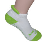 Wholesale Trampoline Sock Jump Custom Logo Gripper Socks for Adults