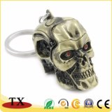 Custom Terminator Metal Key Chain with Skull Shape Keyring