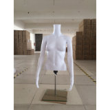 Cheap Skin-White Half Body Dummy Headless Manikin Adjustable Female Mannequin