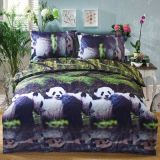 Chinese-Style Cotton Reactive Printed Bedding Set