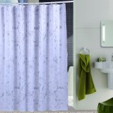 Anti-Mildew Polyester Fabric Shower Curtain for Hotel Bathroom (18S0065)
