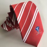 Handmade Mens Fashion 100% Polyester Woven Necktie School Tie (L033)