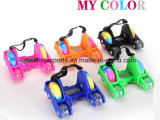 2017 New Colorful Adjustable 4 Wheel PU Flashing Roller Skate for Kids&Adults