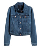 Cotton&Polyester, Rayon, Spandex Superstretch Denim Womens Jacket