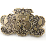 Custom Metal Antique Gold Badge for Promotion