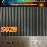 Prompt Yarn Dyed Stripe Fabric, Polyester Fabric, Black Stripe (S28.31)