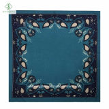 2017 New Women French Cotton Printed Fashion Square Scarf