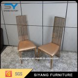 Low Price Hotel PU Stainless Steel Dining Chair
