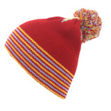 Winter Ladies Pompom Knitted Beanie Hat