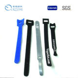 Elastic Hook and Loop Strap with Logo Printing Wrist Band for Medical Use