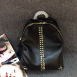 Most Popular Designer Real Leather Backpack Bag Studded Back Pack Made in China Emg5137