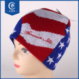 Manufacture Crochet Country Flag Style Beanie Knitted Hat