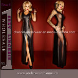 Sexy Women Faux Leather Club Night Wear Lingerie (TLQZ72015)