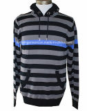 Men Casual Hooded Long Sleeve Sweater Pullover (10-0073)