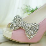 Wholesale Fashion Crystal Clip on Shoes Rhinestones Ornament Charms Buckles for Wedding Shoes