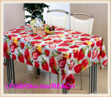 Fruit Designs PVC Transparent Tablecloth Houseware