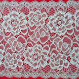 White Stretch Lace Garment Fabric Lace Trimming