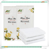 22cm*22cm Customized Perfume Cotton Disinfect Disposable Wet Towel
