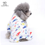 Factory Sale Cotton Cute Dog Pajamas Shirt Pet Clothing