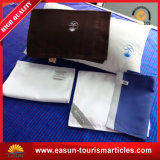 All Size Flocked PVC Travelling Rectangle Cotton Pillow for Airline