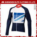 Custom High Quality Sublimation Long Sleeve Cycling Wear Jerseys (ELTCJI-8)