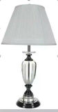 Phine Crystal Desk Lamp / Table Lamp with Fabric Shade for Home Lighting or Hotel Lighting