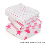 100% Cotton Baby Muslin Printed Swaddle Blanket Nursing Cover