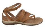 Warm Weather Comfort Nubuck Leather Thong Style Sandals