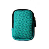Famous Blue Color Embossed Design Neoprene Digital Camera Pouch Case Bag (FRT1-128)